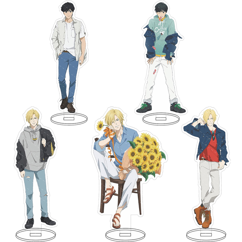 Anime Character Merchandise - 16CM Anime Acrylic Figure BANANA FISH
