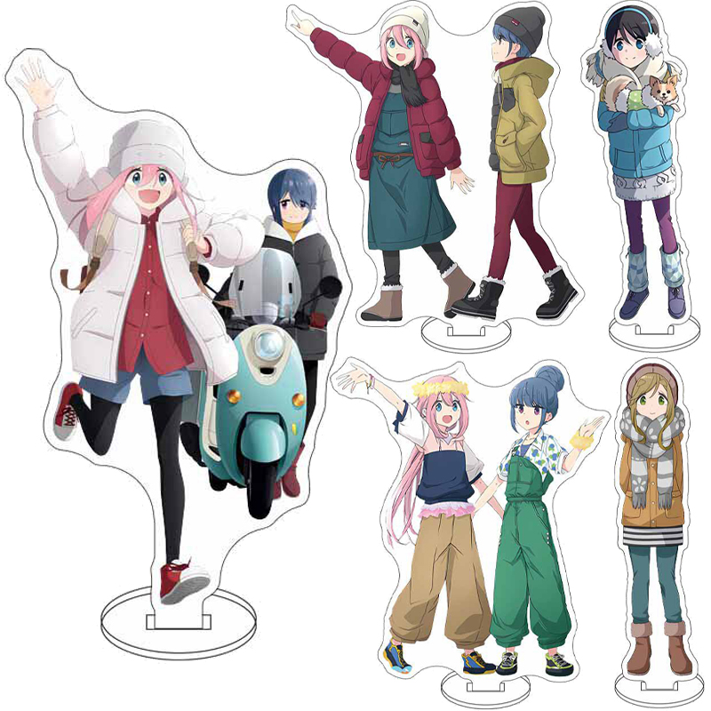 Anime Merchandise Collection - 16CM Anime ‌Yuru Camp Figure Rin