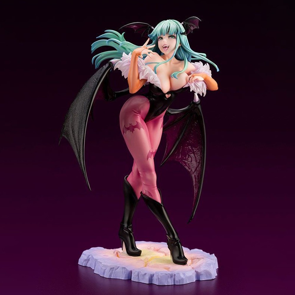 Kotobukiya Bishoujo - 8.66in/22cm Anime Vampire Figure Morrigan Aensland
