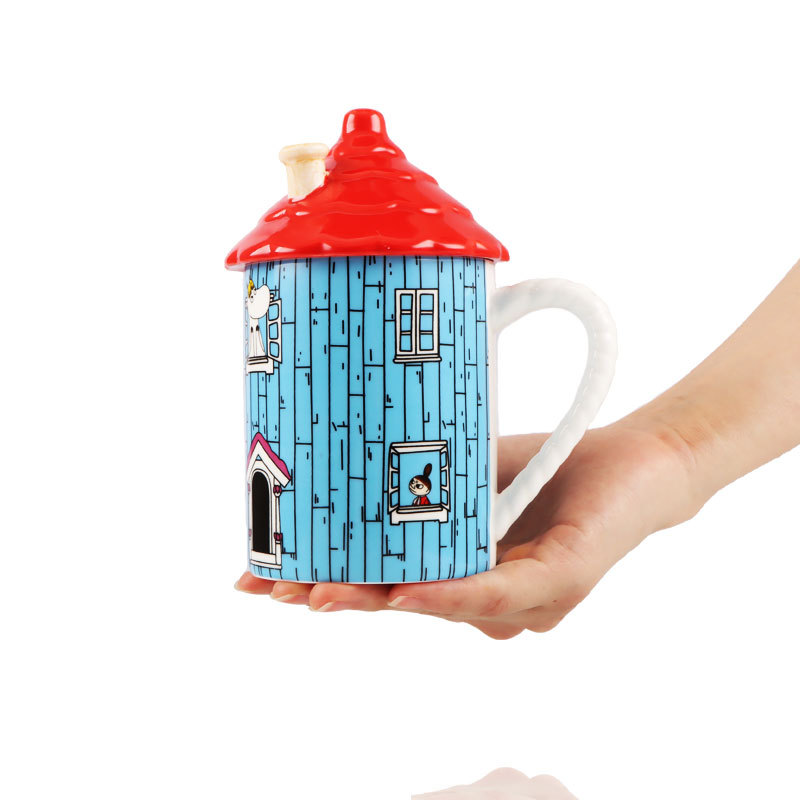 Anime Merchandise Mugs - Creative Moomin House Ceramic Mug Anime