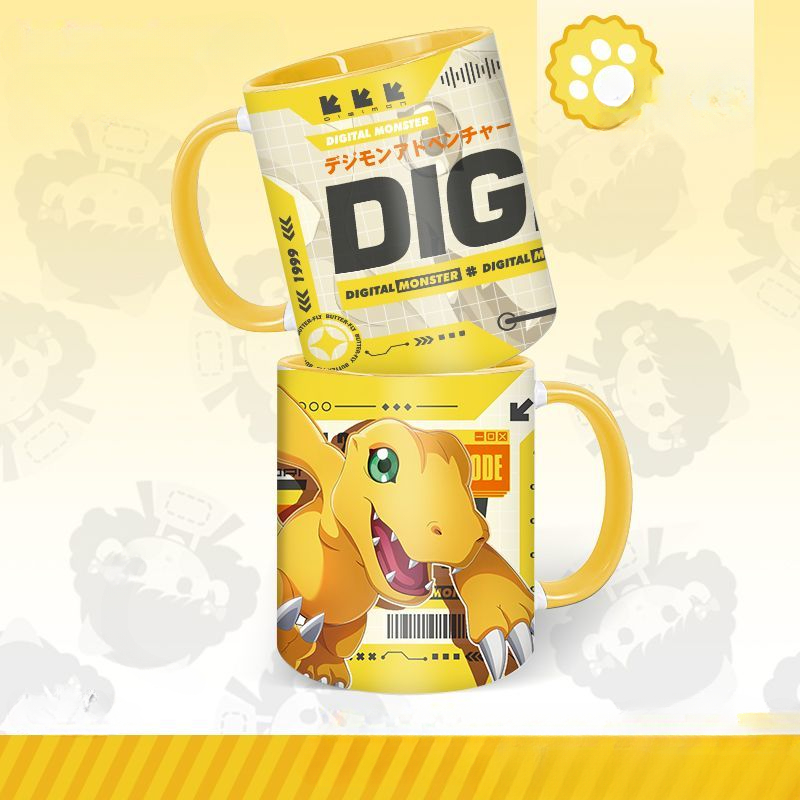 Digimon anime character mercha - Anime Merchandise Mugs ulasan dan harga