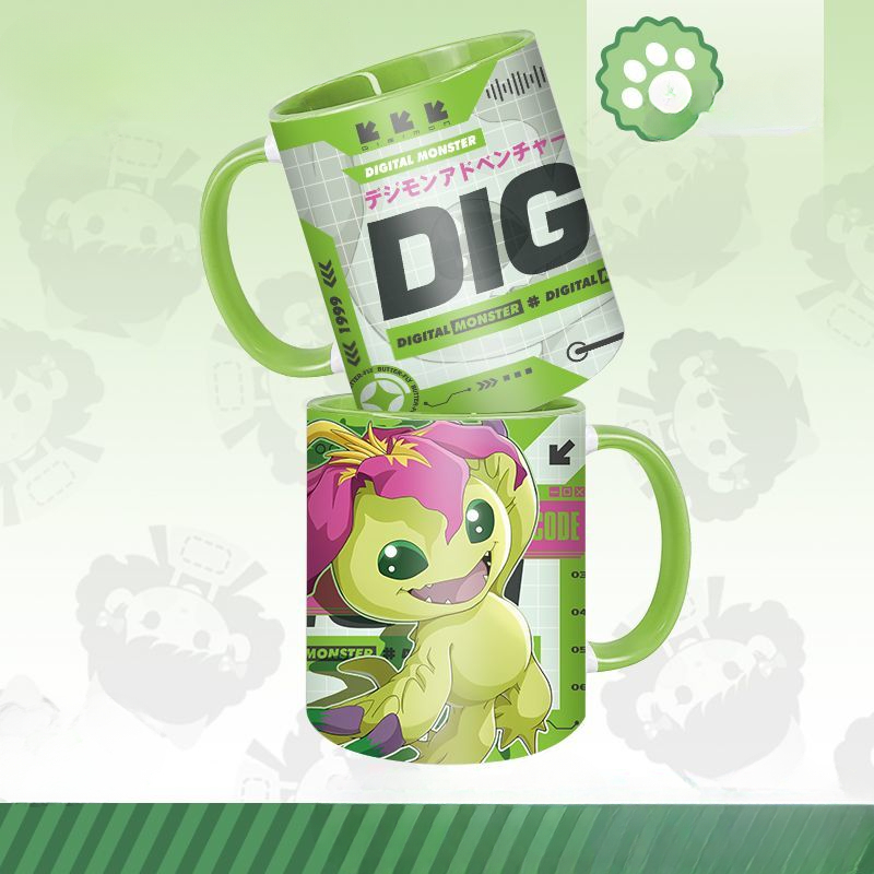 Digimon anime character mercha - Anime Merchandise Mugs ulasan dan harga