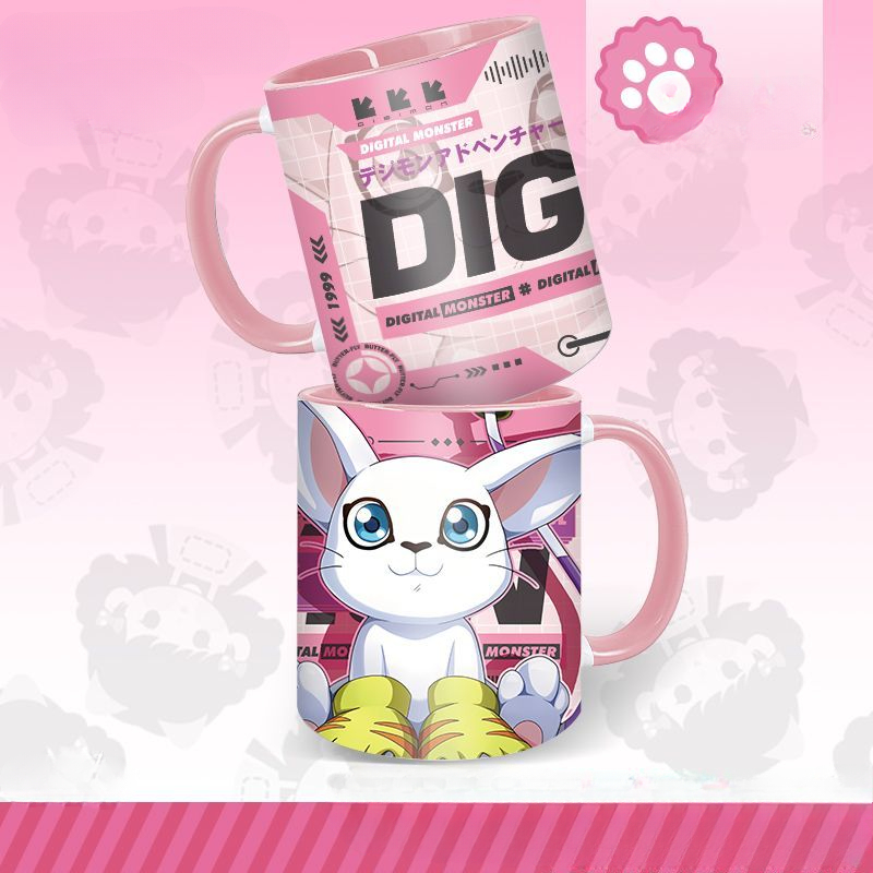 Digimon anime character mercha - Anime Merchandise Mugs ulasan dan harga