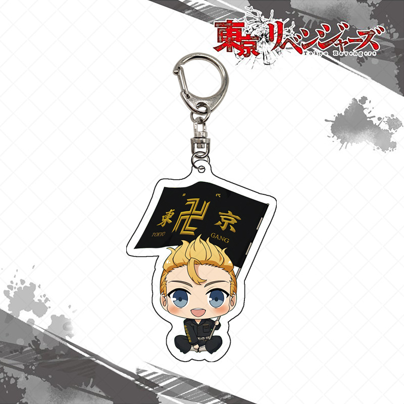 Tokyo Revengers Keychain Acryl - Anime Merchandise Tokyo ulasan dan harga
