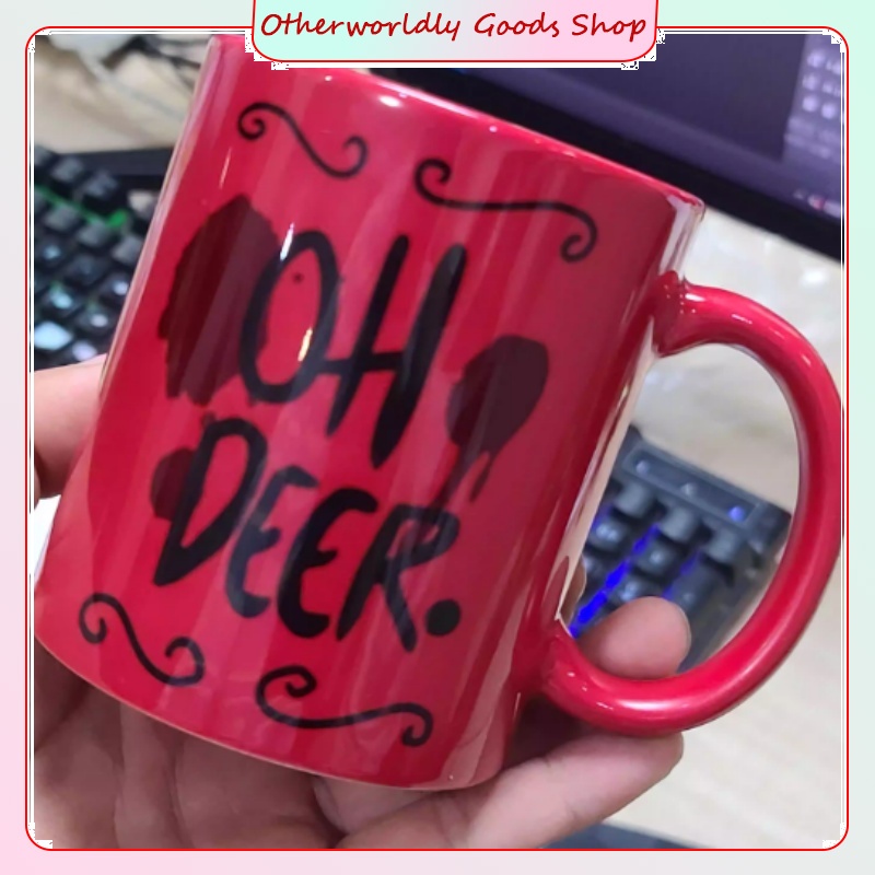 Hazbin Hotel Alastor Cartoon C - Anime Merchandise Mugs ulasan dan harga