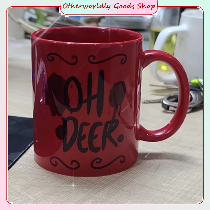 Hazbin Hotel Alastor Cartoon C - Anime Merchandise Mugs ulasan dan harga