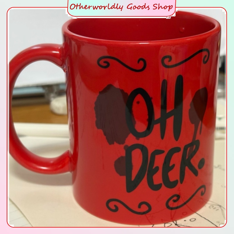 Hazbin Hotel Alastor Cartoon C - Anime Merchandise Mugs ulasan dan harga