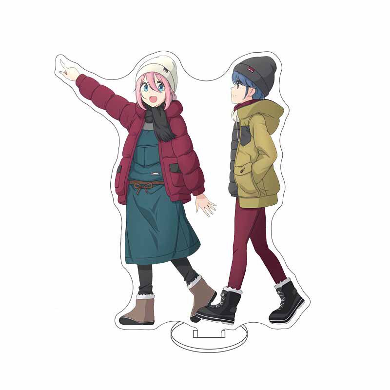 16CM Anime ‌Yuru Camp Figure R - Anime Merchandise Collection ulasan dan harga