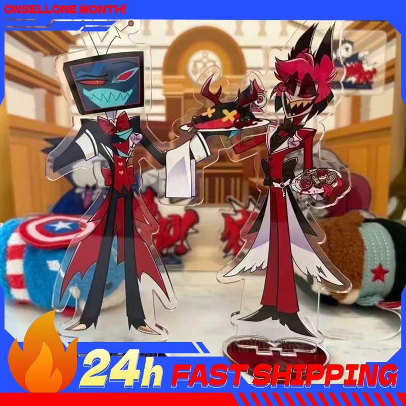 2pcs Hazbin Anime Peripherals  - Anime Character Merchandise ulasan dan harga