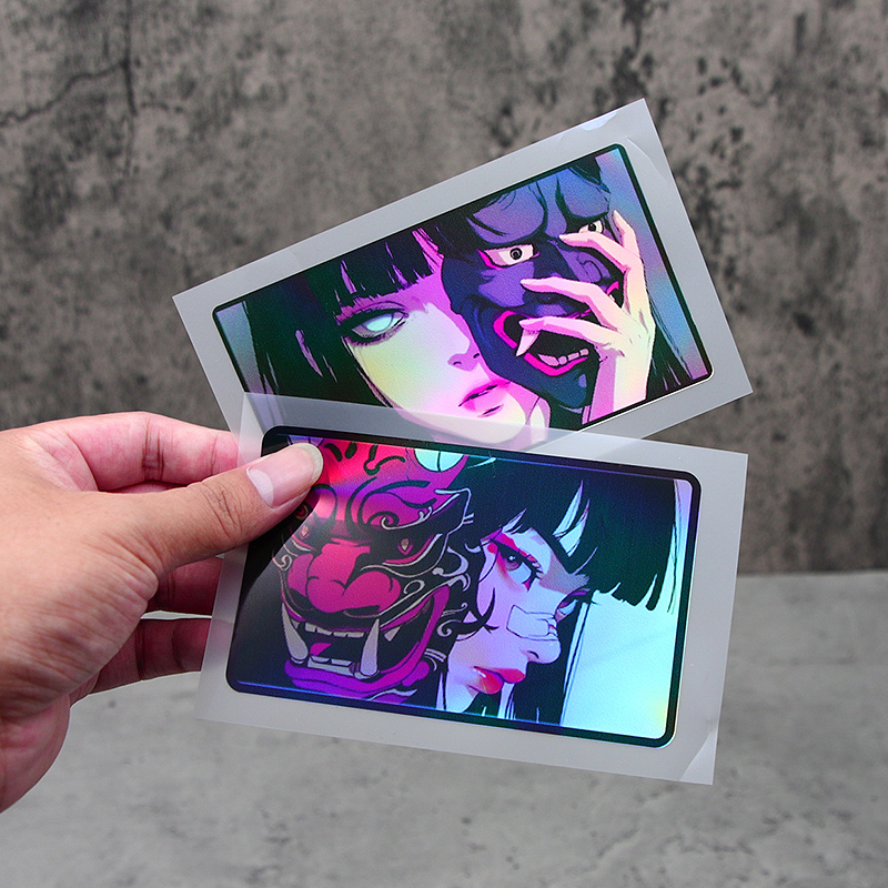 1PC High Adhesive Holographic  - Premium Anime Merchandise ulasan dan harga