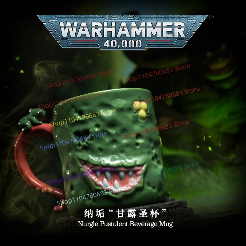 40K Merchandise Nurgle Mug, Ce - Anime Merchandise Mugs ulasan dan harga