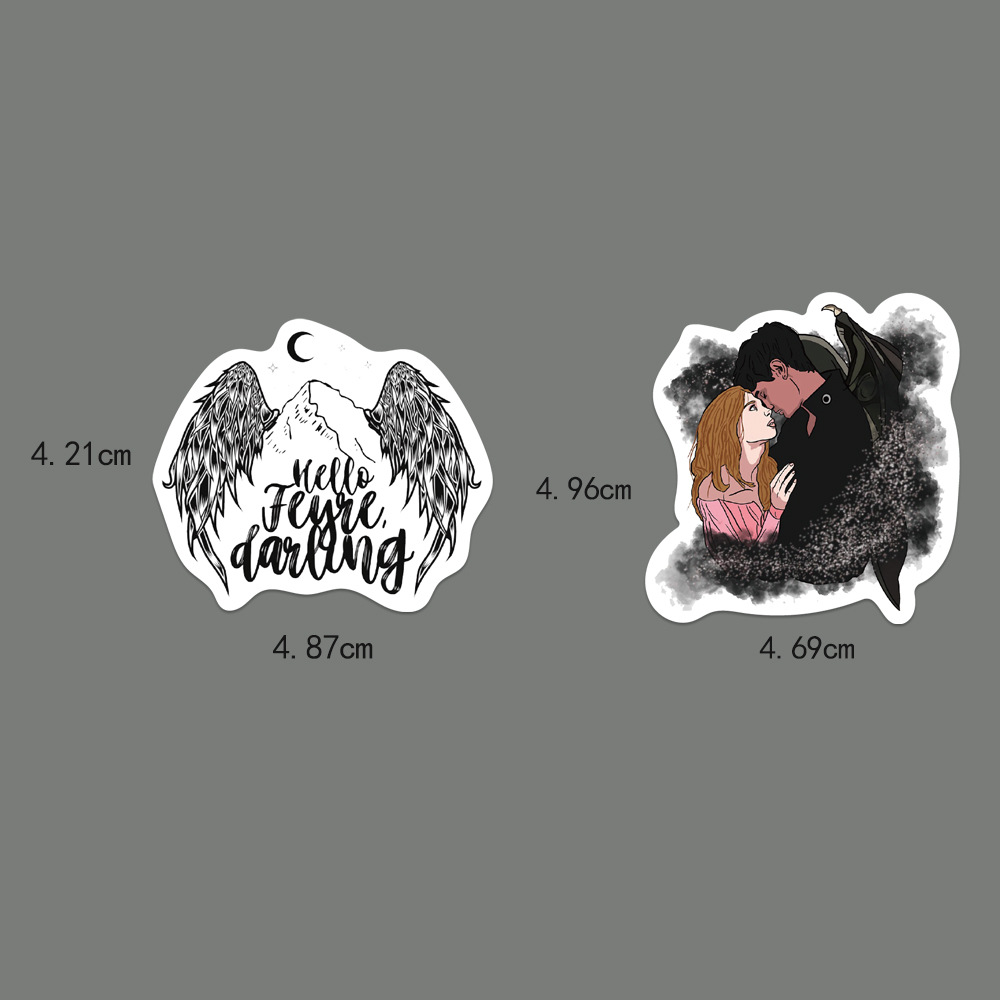 10/35/60PCS Acotar Merchandise - Anime Merchandise Mugs ulasan dan harga