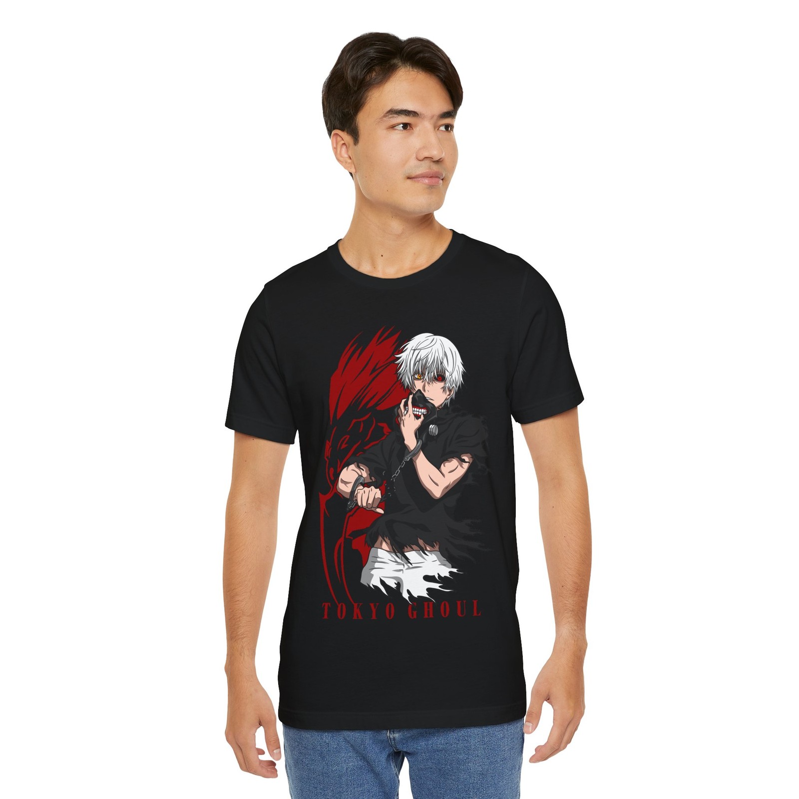 Tokyo Ghoul Anime Tee, Unisex  - Anime Merchandise Tokyo ulasan dan harga