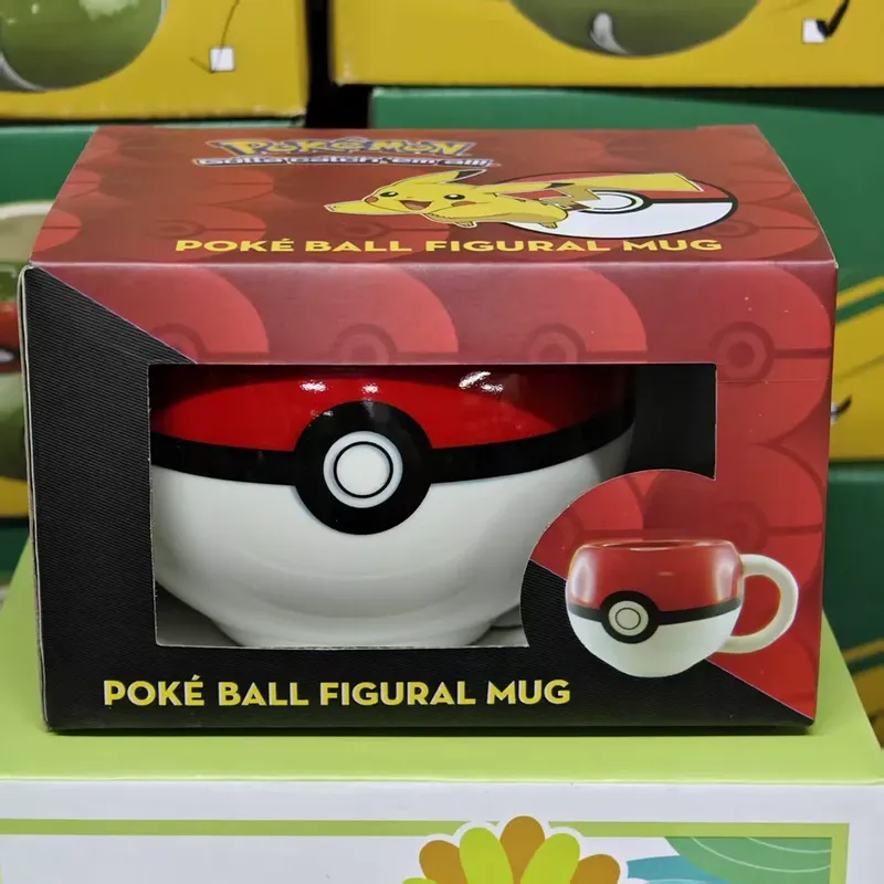 Pokemon Poke Ball Ceramic Coff - Anime Merchandise Mugs ulasan dan harga